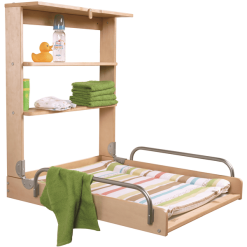 Roba Cambiador De Pared Niño De La Selva, Natural 79,5 X 63 X 76,5/19 Cm -Roban Comercio roba cambiador de pared nino de la selva natural 79 5 x 63 x 76 5 19 cm a064118 2
