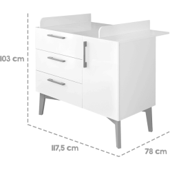 Roba Cambiador Mueble Mika -Roban Comercio roba cambiador mueble mika a396341 2
