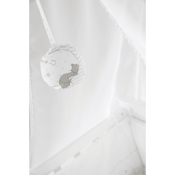 Roba Combi-Set De Cuna Blanco Zorro & Conejo 7 Roba Combi-Set De Cuna Blanco Zorro & Conejo - Imagen 5