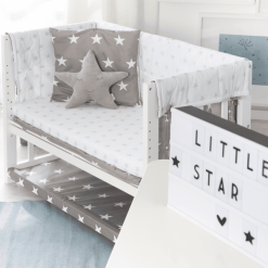 Roba Cuna Little Stars 3 En 1 Blanco -Roban Comercio roba cuna little stars 3 en 1 blanco a303907 4