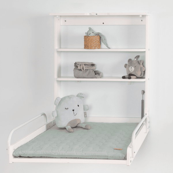 Roba Estantería Cambiante De Pared Con Cambiador Incluido Style Frosty Green Stars 4 Roba Estantería Cambiante De Pared Con Cambiador Incluido Style Frosty Green Stars - Imagen 2