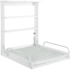 Roba Estantería Cambiante De Pared Con Cambiador Incluido Style Frosty Green Stars