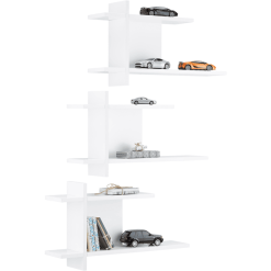 Roba Estantería De Pared Juego De 3 Nordic Blanco -Roban Comercio roba estanteria de pared juego de 3 nordic blanco a317216 4