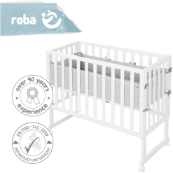 Roba Moisés Y Cuna Colecho 3in1 White With Barrier Style Grey -Roban Comercio roba moises y cuna colecho 3in1 white with barrier style grey a308677 4