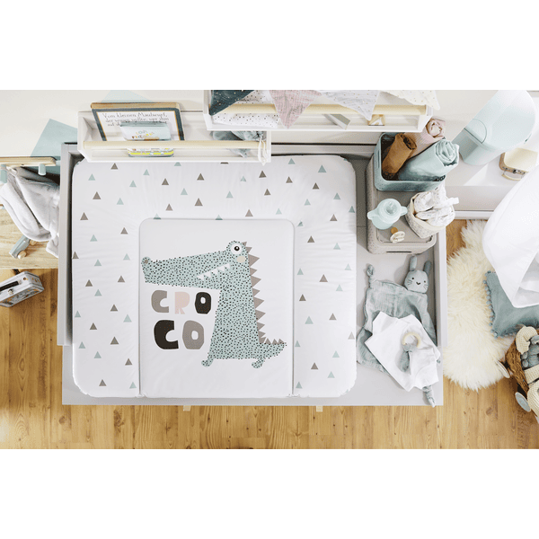 Rotho Babydesign Rotho Cambiador Ancho Cheeky Croco 85 X 72 X 5 Cm 4 Rotho Babydesign Rotho Cambiador Ancho Cheeky Croco 85 X 72 X 5 Cm - Imagen 2