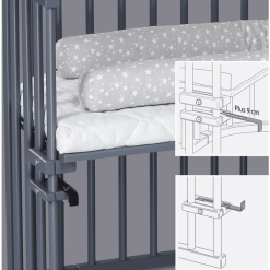 TOBI Babybay Cuna Colecho Maxi Haya Maciza Con Aireación Extra Gris Barnizada 10 TOBI Babybay Cuna Colecho Maxi Haya Maciza Con Aireación Extra Gris Barnizada -Roban Comercio tobi babybay cuna colecho maxi haya maciza con aireacion extra gris barnizada a086205 3