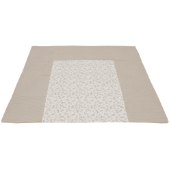 ULLENBOOM Funda Para Cambiador Waffle Floral Sand