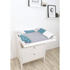 Ullenboom Patchwork Cambiador Cubierta De Animales Forestales Petrol 75x85 Cm -Roban Comercio ullenboom patchwork cambiador cubierta de animales forestales petrol 75x85 cm a279618 2