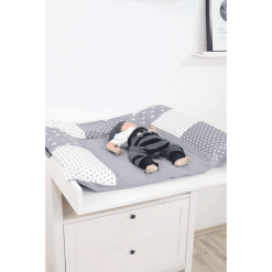 Ullenboom Patchwork Cubrecambiador Estrellas Gris 75x85 Cm -Roban Comercio ullenboom patchwork cubrecambiador estrellas gris 75x85 cm a279607 3