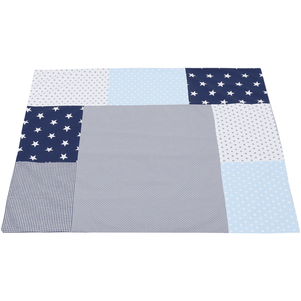 Ullenboom Patchwork Funda Para Cambiador Azul Claro Gris Claro 75x85 Cm 3 Ullenboom Patchwork Funda Para Cambiador Azul Claro Gris Claro 75x85 Cm