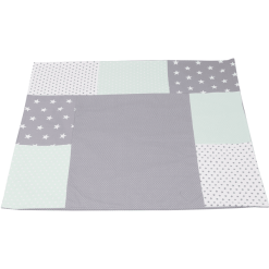 Ullenboom Patchwork Funda Para Cambiador Gris Menta 75x85 Cm -Roban Comercio ullenboom patchwork funda para cambiador gris menta 75x85 cm a279611 4