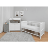 Urra Dormitorio Infantil Set Cambiador / Cuna Blanco 70 X 140 Cm -Roban Comercio urra dormitorio infantil set cambiador cuna blanco 70 x 140 cm a383315