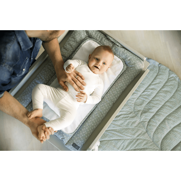 Vinter & Bloom VINTER& BLOOM Cambiador Nordic Hoja GOTS Suave Green 4 Vinter & Bloom VINTER& BLOOM Cambiador Nordic Hoja GOTS Suave Green - Imagen 2