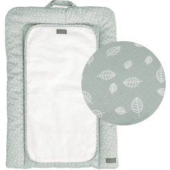 Vinter & Bloom VINTER& BLOOM Cambiador Nordic Hoja GOTS Suave Green